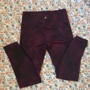 NEW Lululemon high waisted leggings size 8